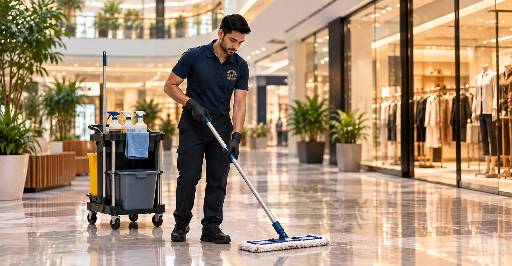 Retail Space / Mall Cleaning